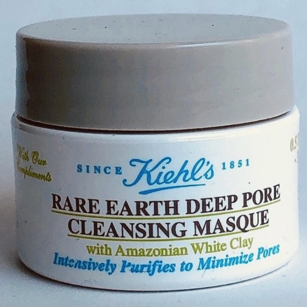 New Kiehl’s Rare Earth Deep Pore Minimizing Cleansing Clay Face Mask - Picture 2 of 7